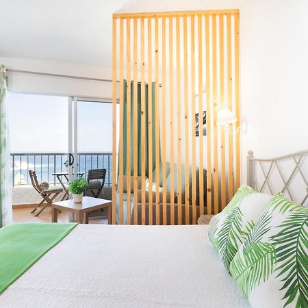 Cozy Seafront Studio With Balcony & Ocean Views San Marcos  Eksteriør bilde