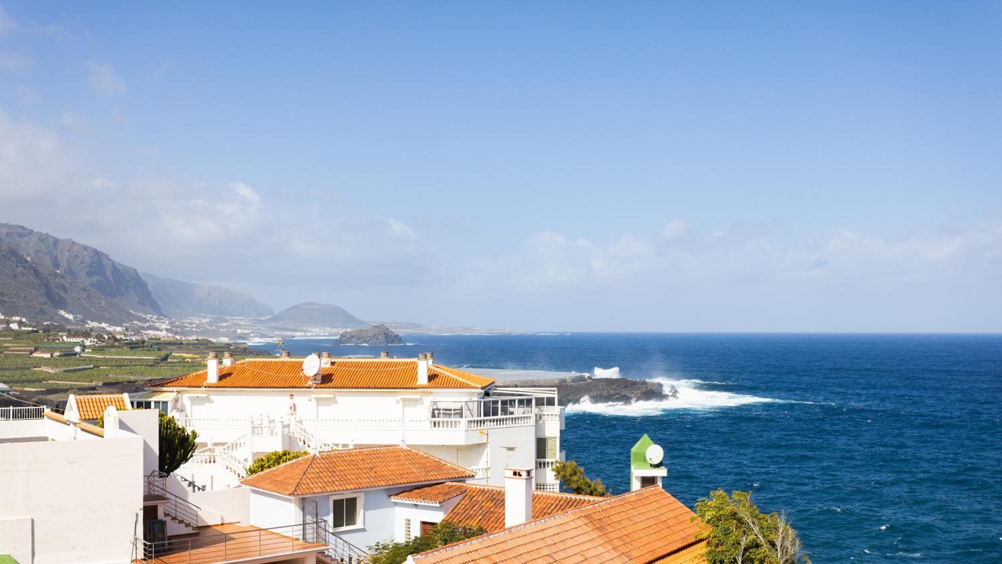 Cozy Seafront Studio With Balcony & Ocean Views San Marcos  Eksteriør bilde