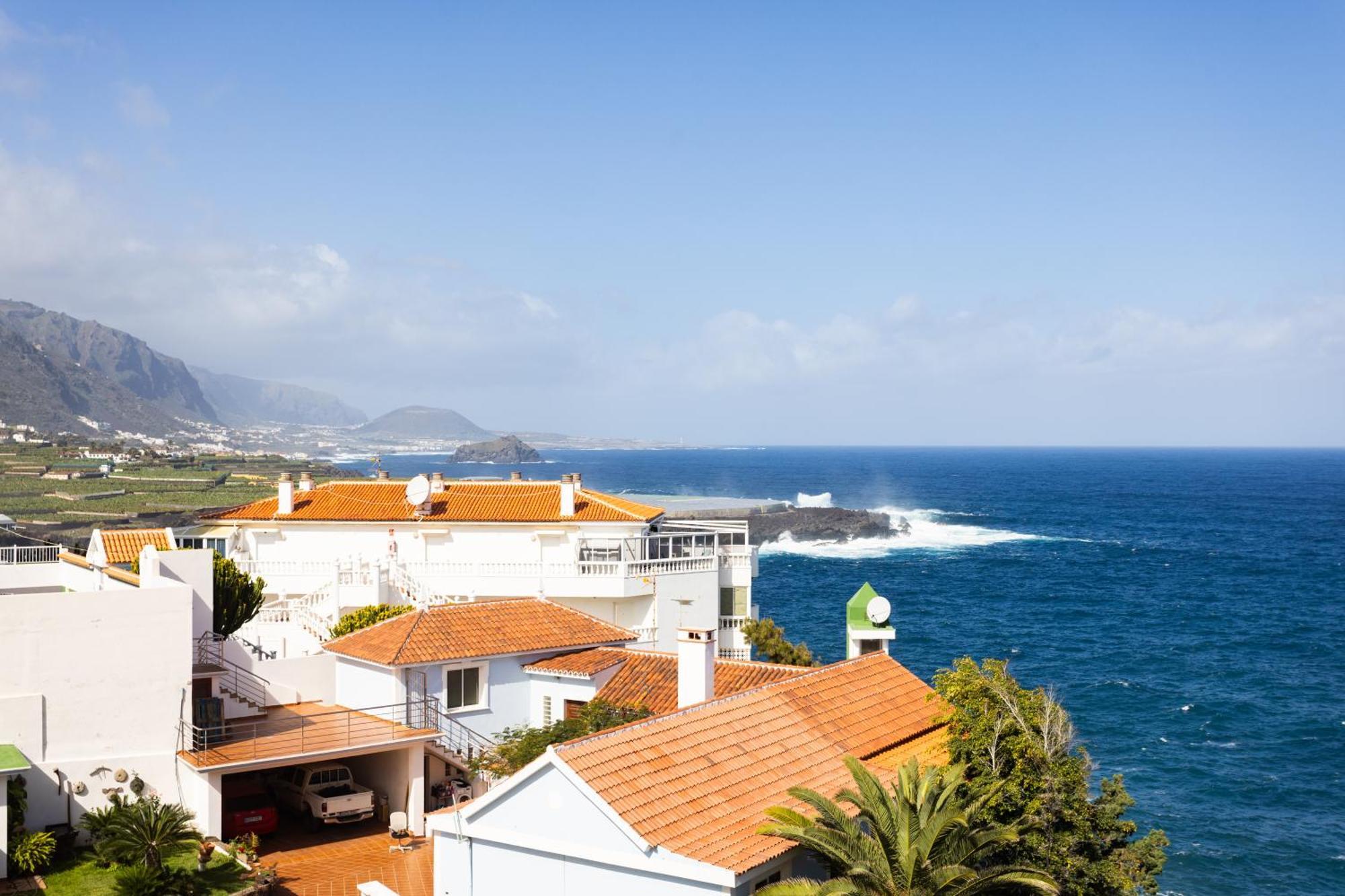 Cozy Seafront Studio With Balcony & Ocean Views San Marcos  Eksteriør bilde